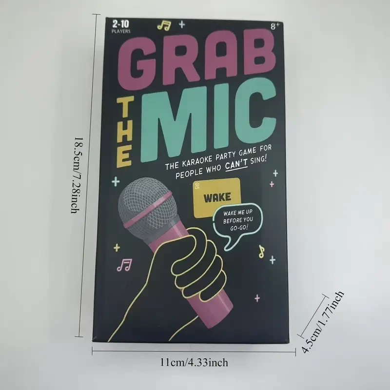 Lucky Egg Exciting Grab The Mic - The Family Karaoke Game