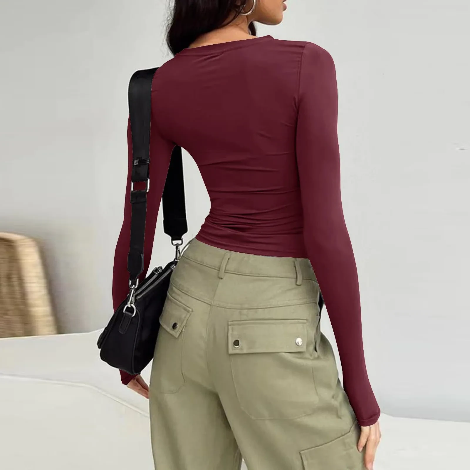European And American Women's Casual Long Sleeves