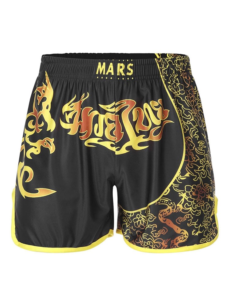 Men's Muay Thai Shorts  MMA Fighting Training Shorts