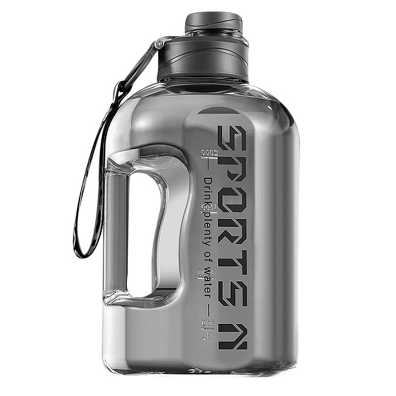 2.7/1.7L Insulated Water Bottle with Straw Leakproof Fitness Bottle for Gym, Travel, Hiking, and Camping
