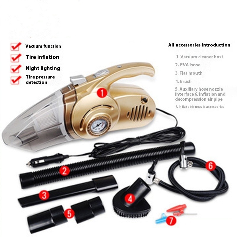 12v Wet And Dry Four-in-one Car Cleaner