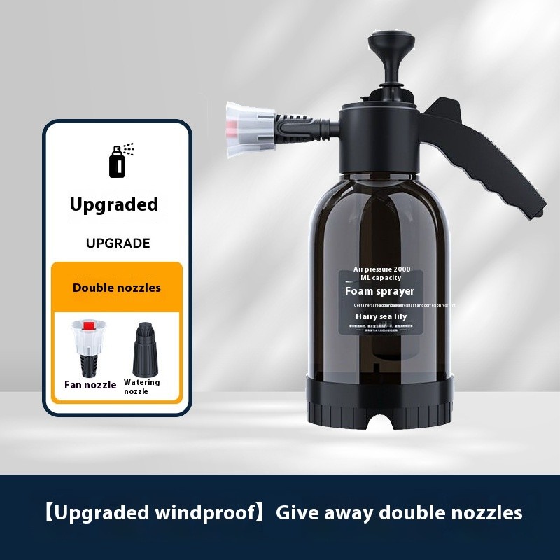 Car Wash Foam Special Pressure-increasing Household High-pressure Water Gun Sprinkling Can