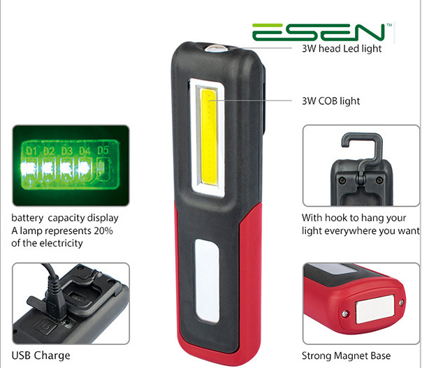 USB Charging LED Work Light
