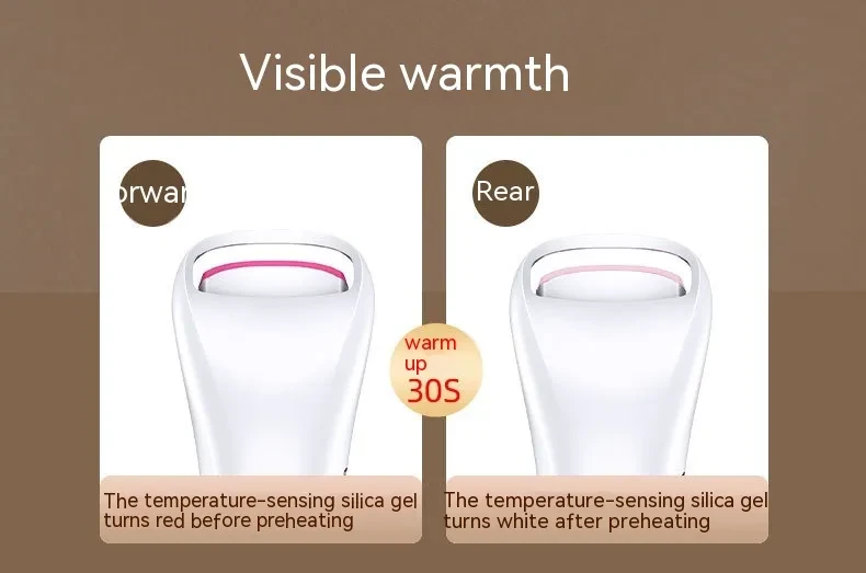 Electric Temperature Control Lasting Shaping Electric Eyelash Curler