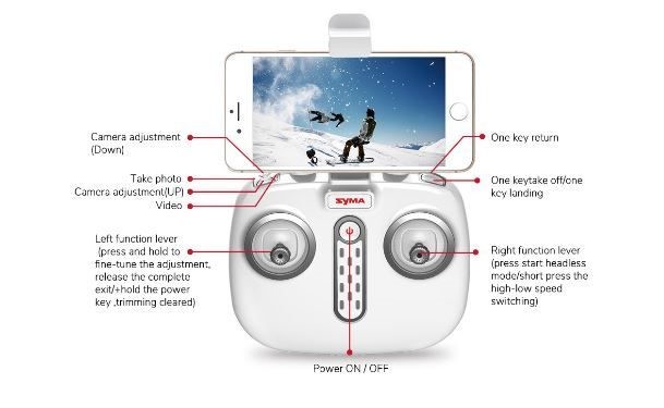 Drone, RC Drone, Syma X8 Pro With FPV GPS HD Camera