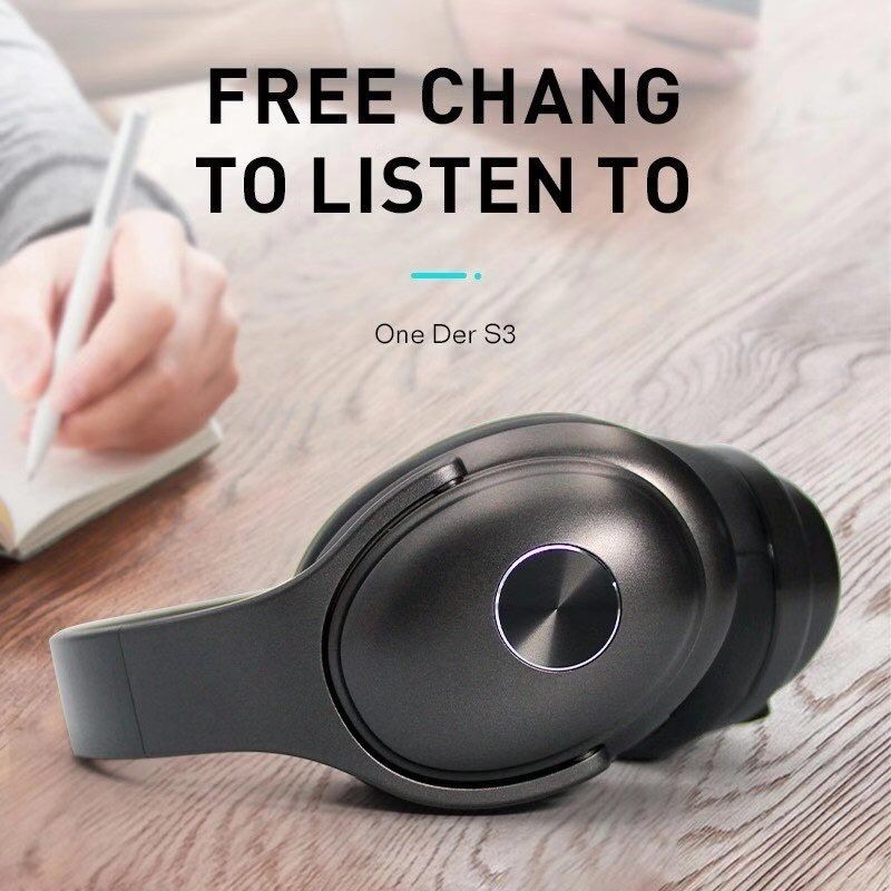Headphone, Oneder S3 2 in 1 wireless headphone and loudspeaker