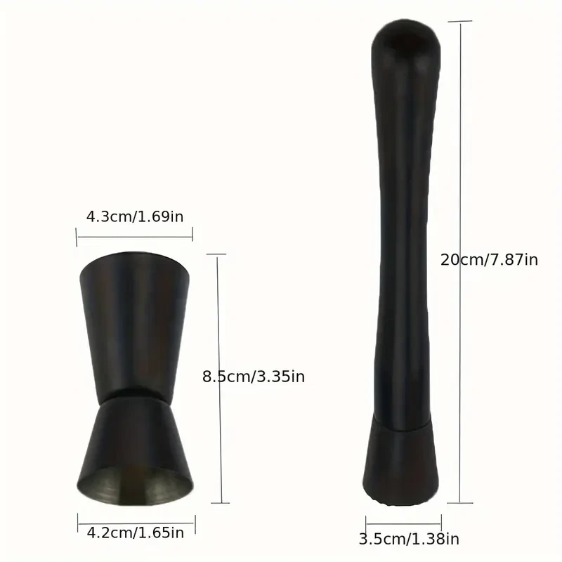Stainless Steel Cocktail Shaker Mixer Drink Bartender