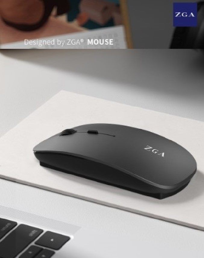 Mouse, Black. Wireless.