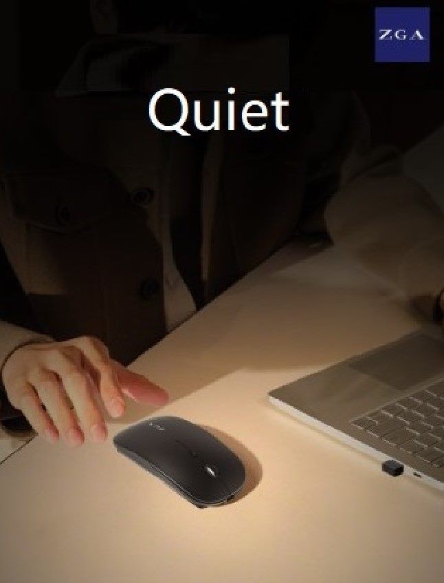 Mouse, Black. Wireless.