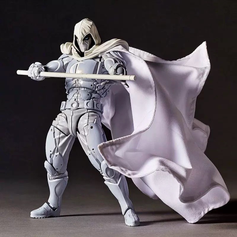 16cm Moon Knight Figure Revoltech AMAZING YAMAGUCHI Avengers