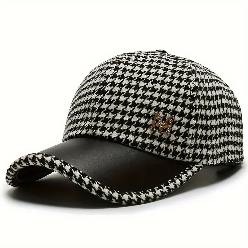 Plaid Baseball Cap