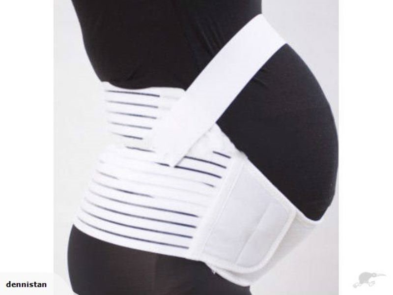 Size L Deluxe Elastic Maternity Back Support Belts