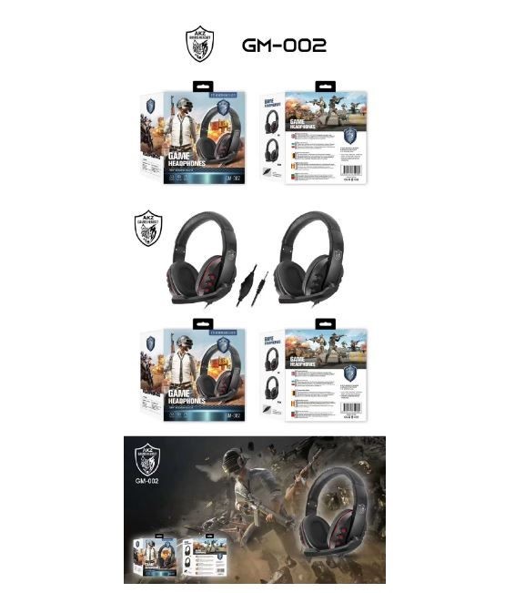 Gaming Wired Headphone with microphone, High Quality.