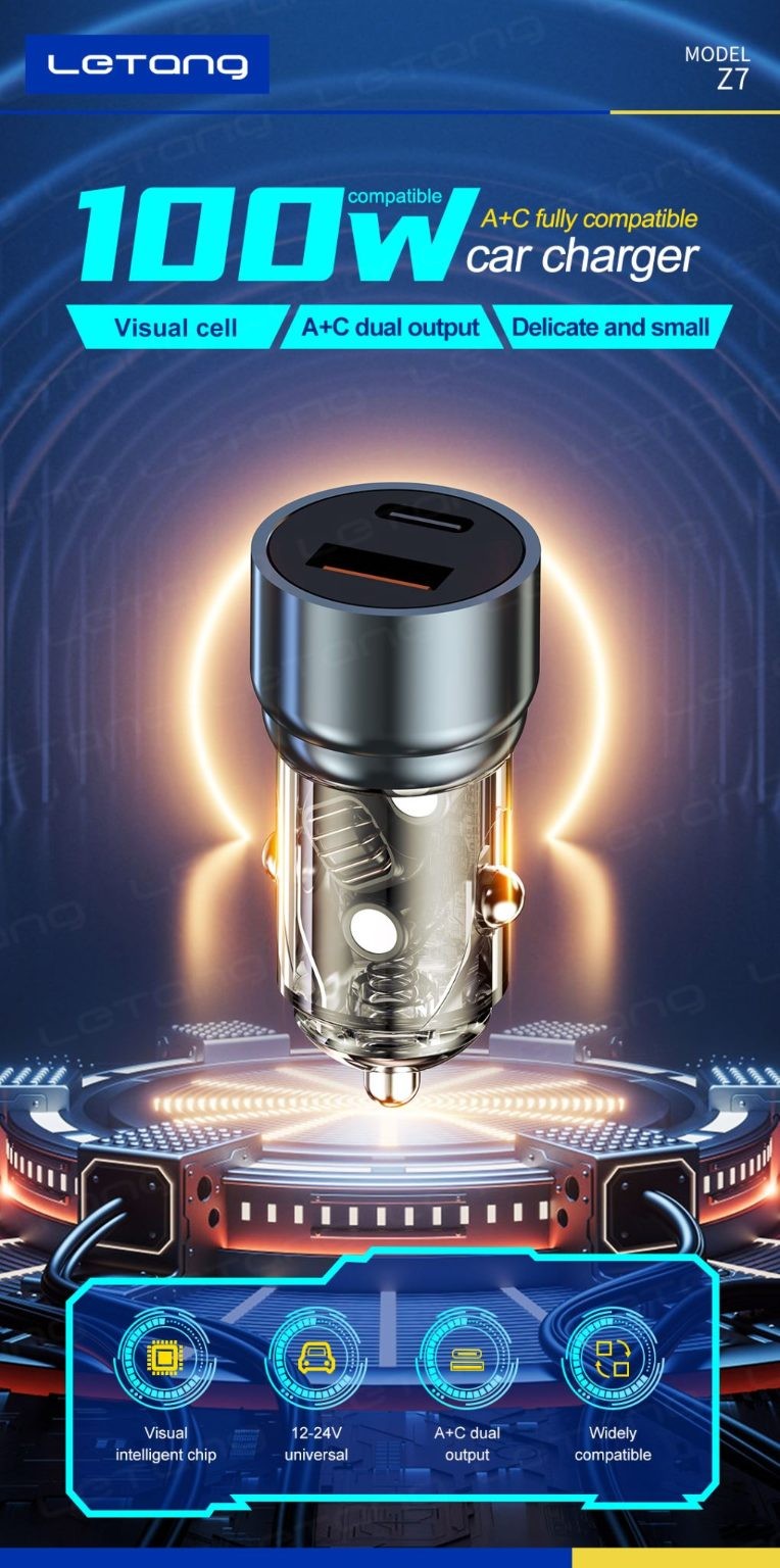 Car Charger, 100W