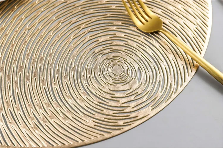Insulation hollow PVC Western food mat