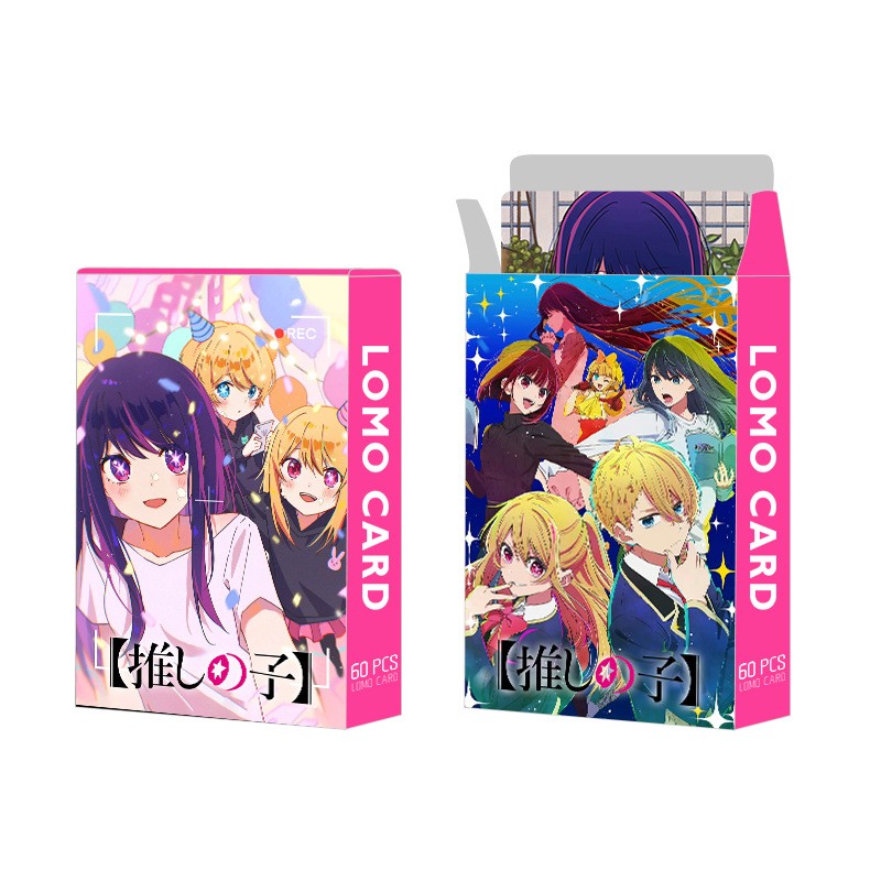 60PCS/Set Anime Oshi No Ko Lomo Cards HD Printed Photo Cards for Fans