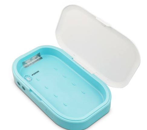 Mobile phone sterilizer mask