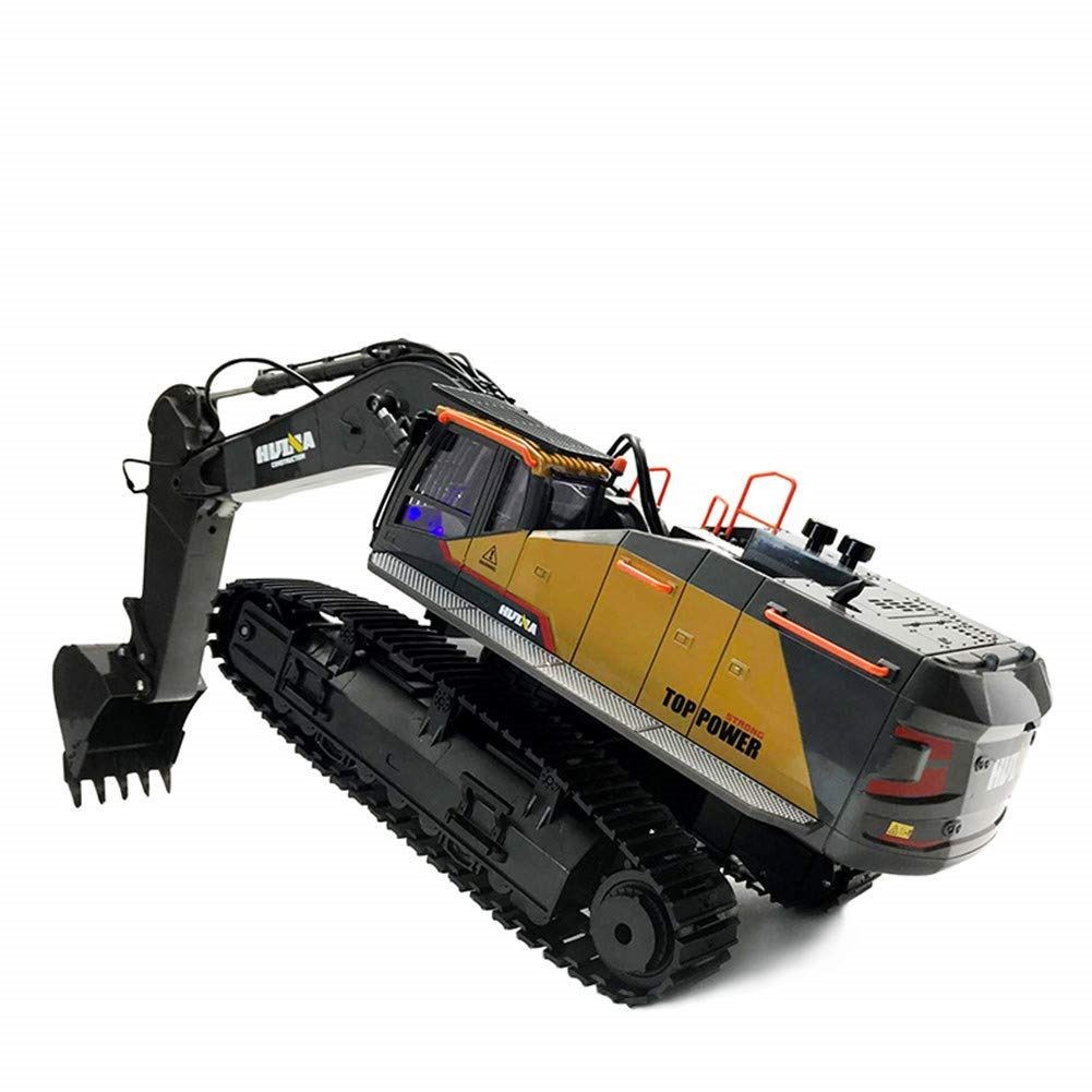 RC excavator Digger, HUINA 1592, 1:14, 2.4G, 22CH, Alloy, Rechargeable