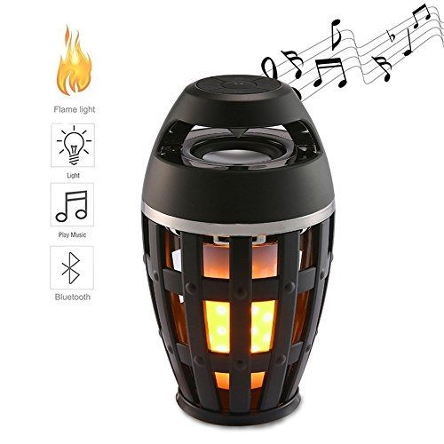 Speaker with LED Flame, Cool Design