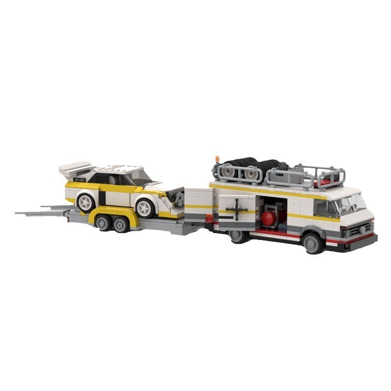 Quattro S1 E2 Transporter - Educational Assembled Toy Car Model