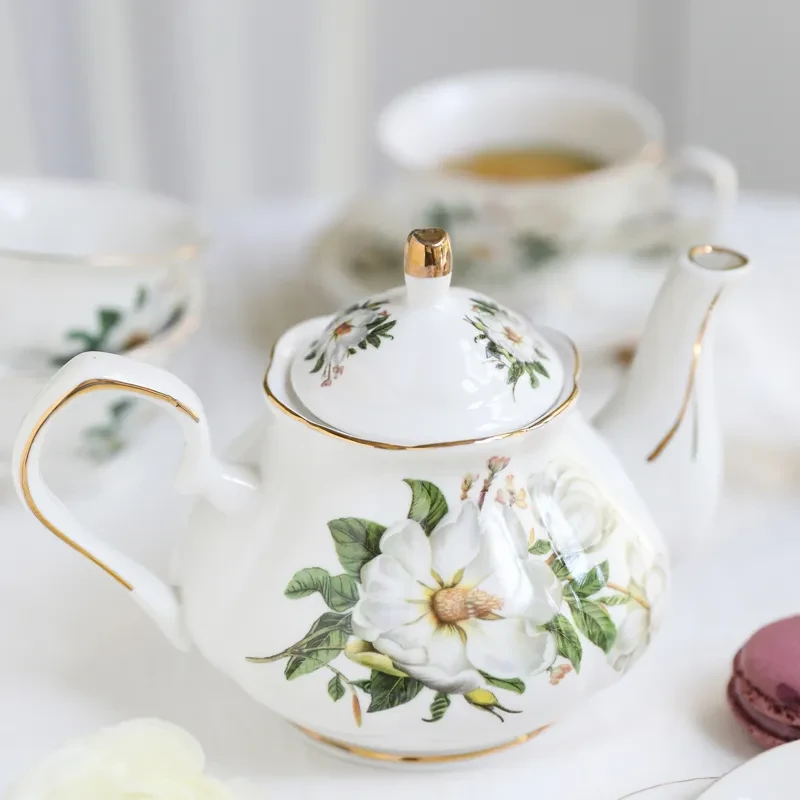European-style Heat-resistant Filter Bubble Teapot