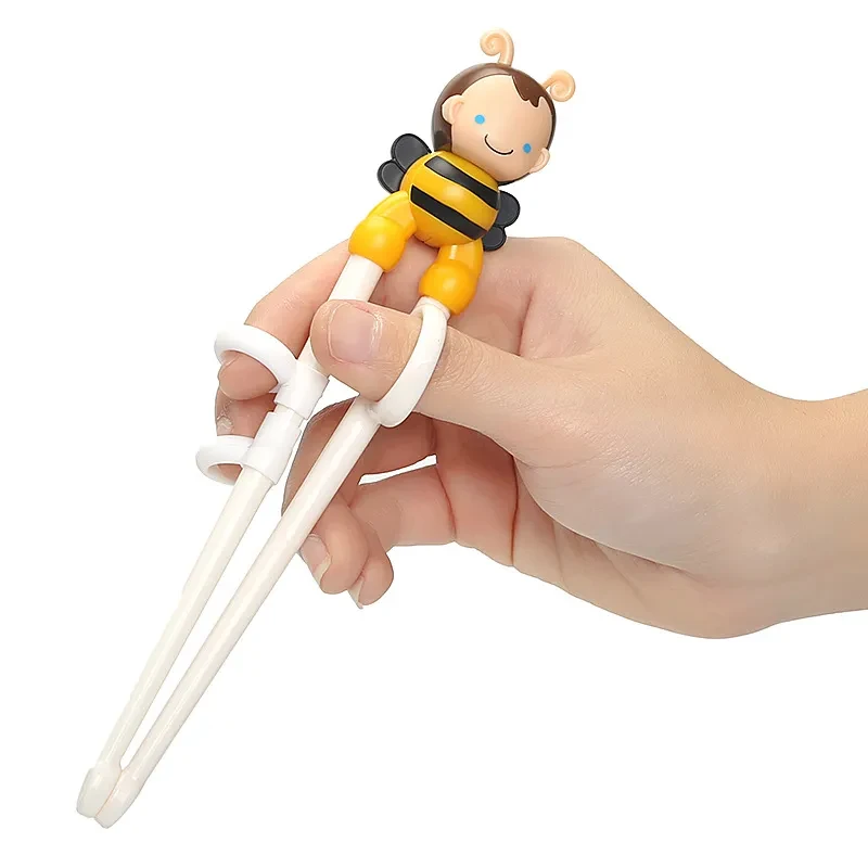 Stainless steel children's practice chopsticks