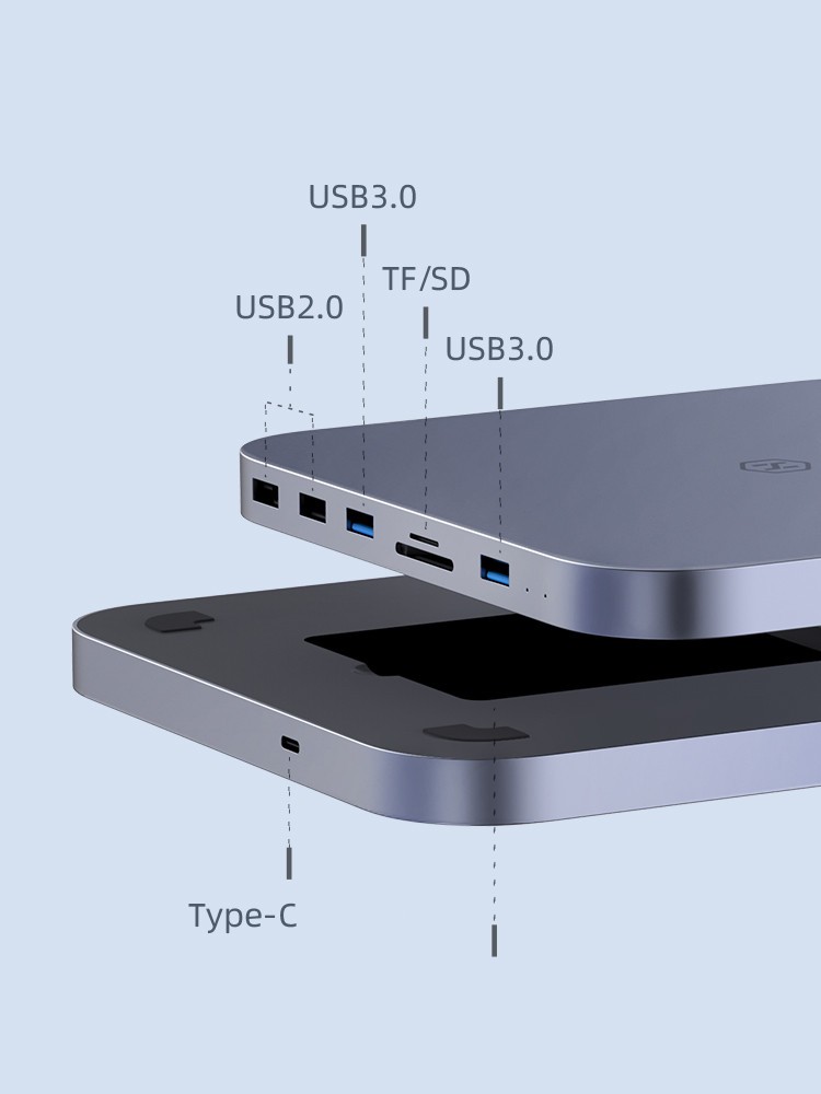 Expansion Dock Expansion Apple Computer Adapter Adapter Hard Drive Box Huawei Notebook Shin-Chan