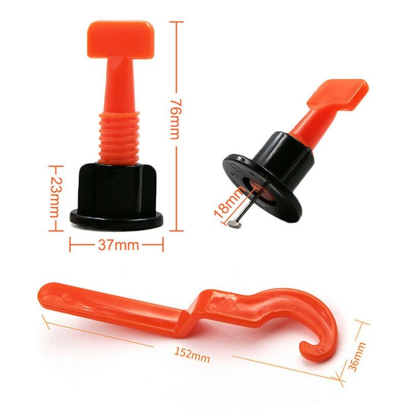50pcs Reusable Tiles Leveler Spacers