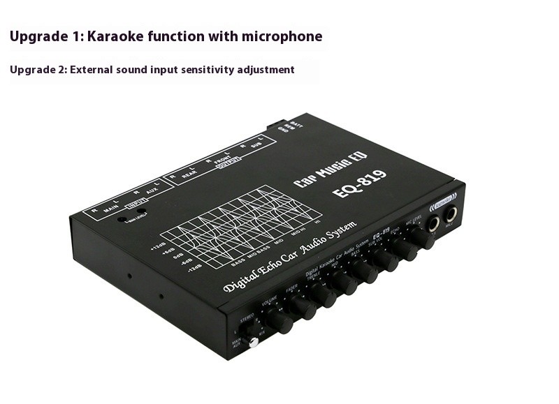New Car Equalizer 7-segment Tuning Division