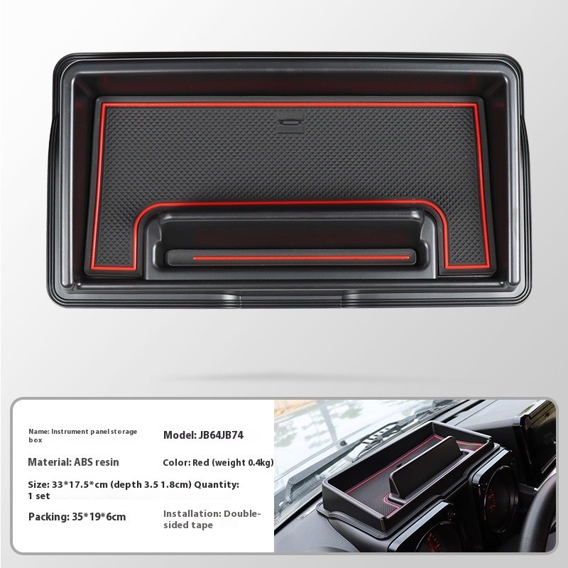 Modification Console Dashboard Tray Mobile Phone Bracket Storage Box