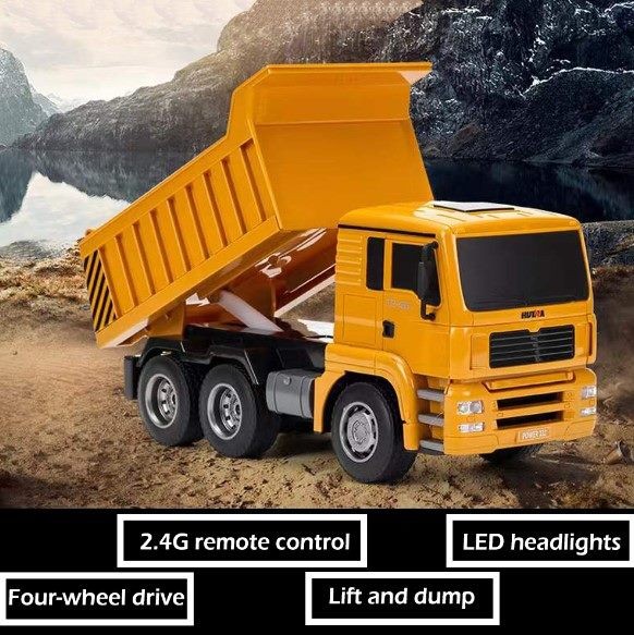 HUINA 1337 1:18 Remote Control Truck, 6 Channel, 2.4GHZ