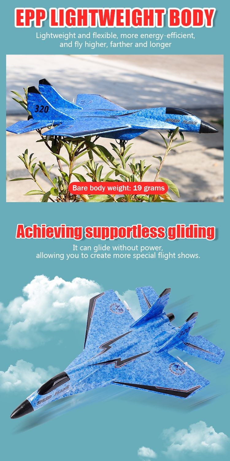 Drone, EPP Remote Control Aircraft, MIG 320 Model Design