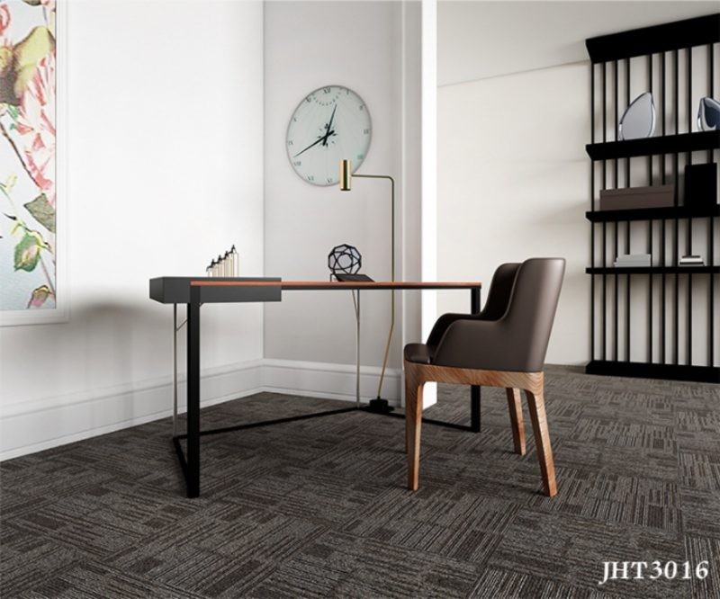 Carpet Tiles Mat Brown Stripe 1KG Per Tile