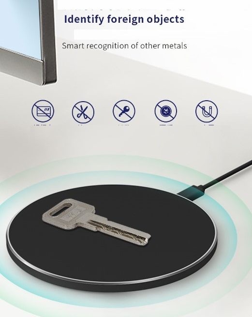 Ultra thin Wireless Charger, 15W Fast Charging.