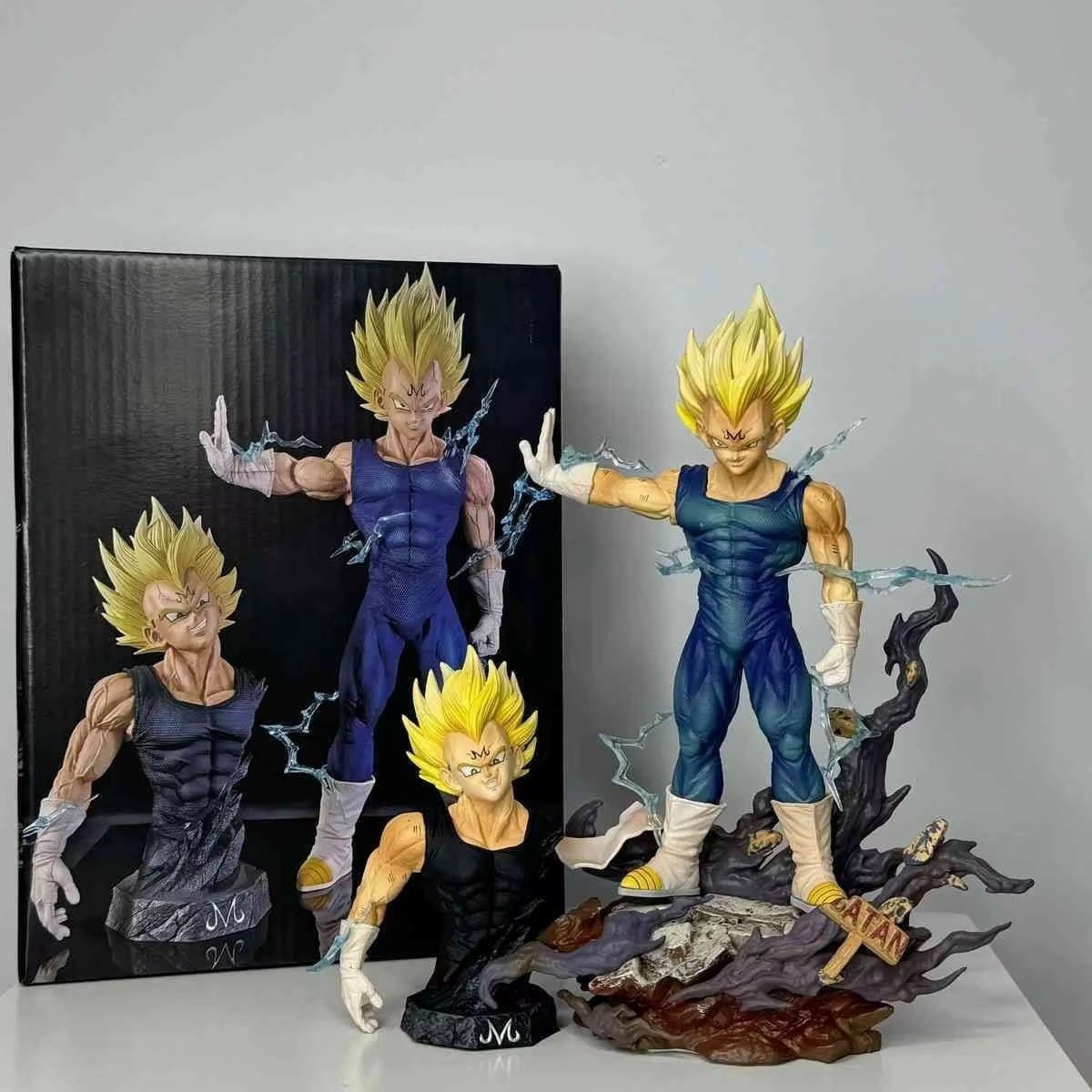 Dragon Ball Z Figure Majin Vegeta  Anime Figurine 22cm PVC Action Figures
