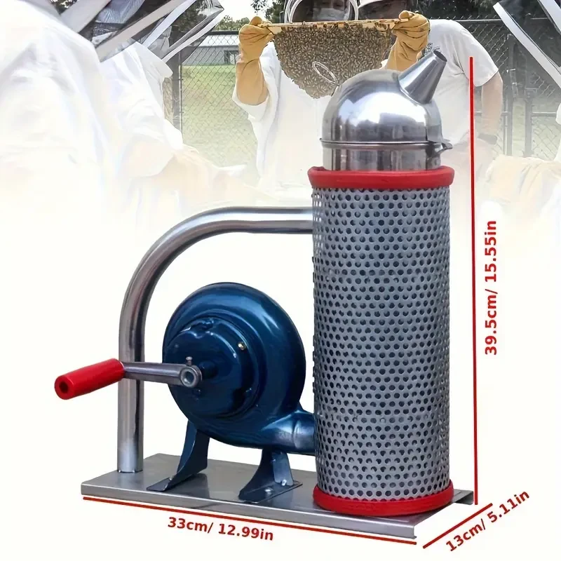 Manual Stainless Steel Bee Smoker