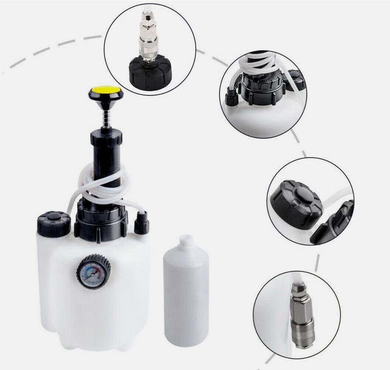 Car Air Brake Bleeder Clutch Bleeding System