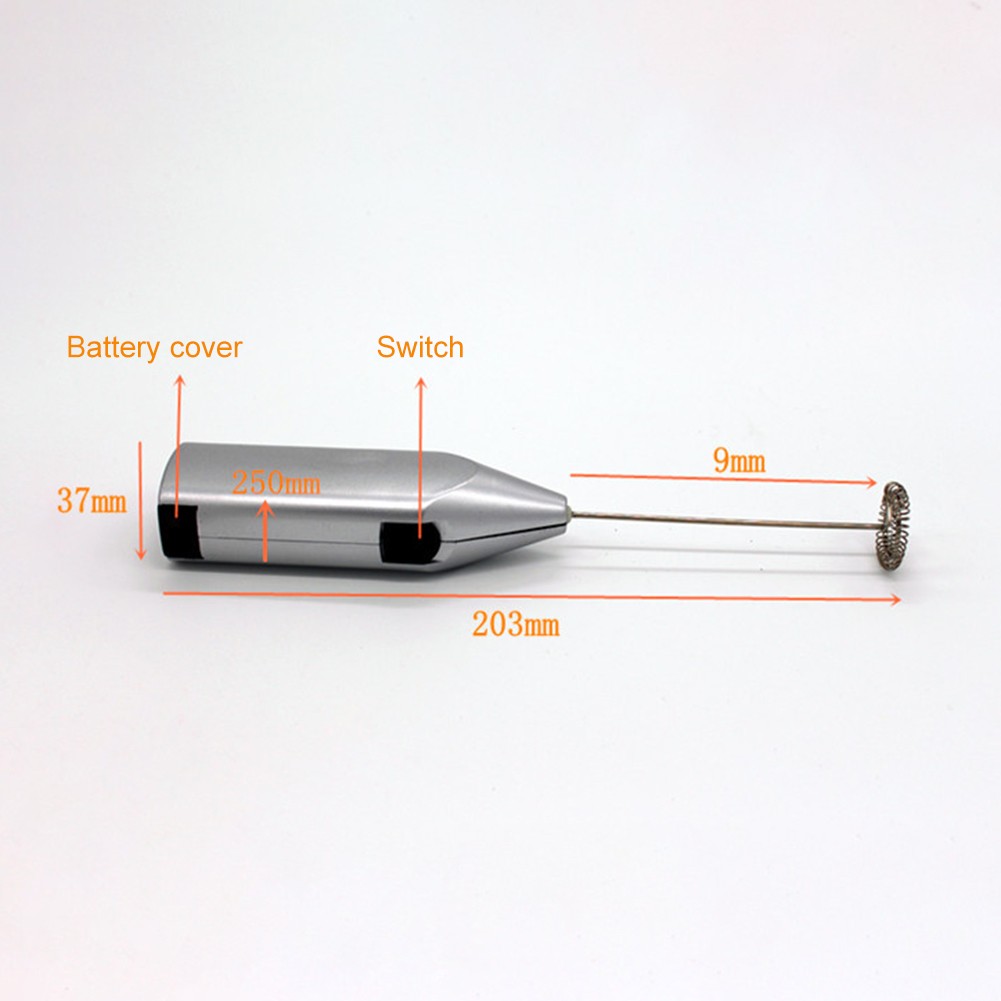 Electric Egg Beater - Coffee Milk Drink Whisk Mixer Foamer Handheld Stirrer
