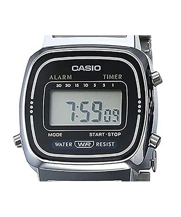 Casio Digital Classic Alarm Timer LA670WA-1DF LA670WA-1 Womens Watch