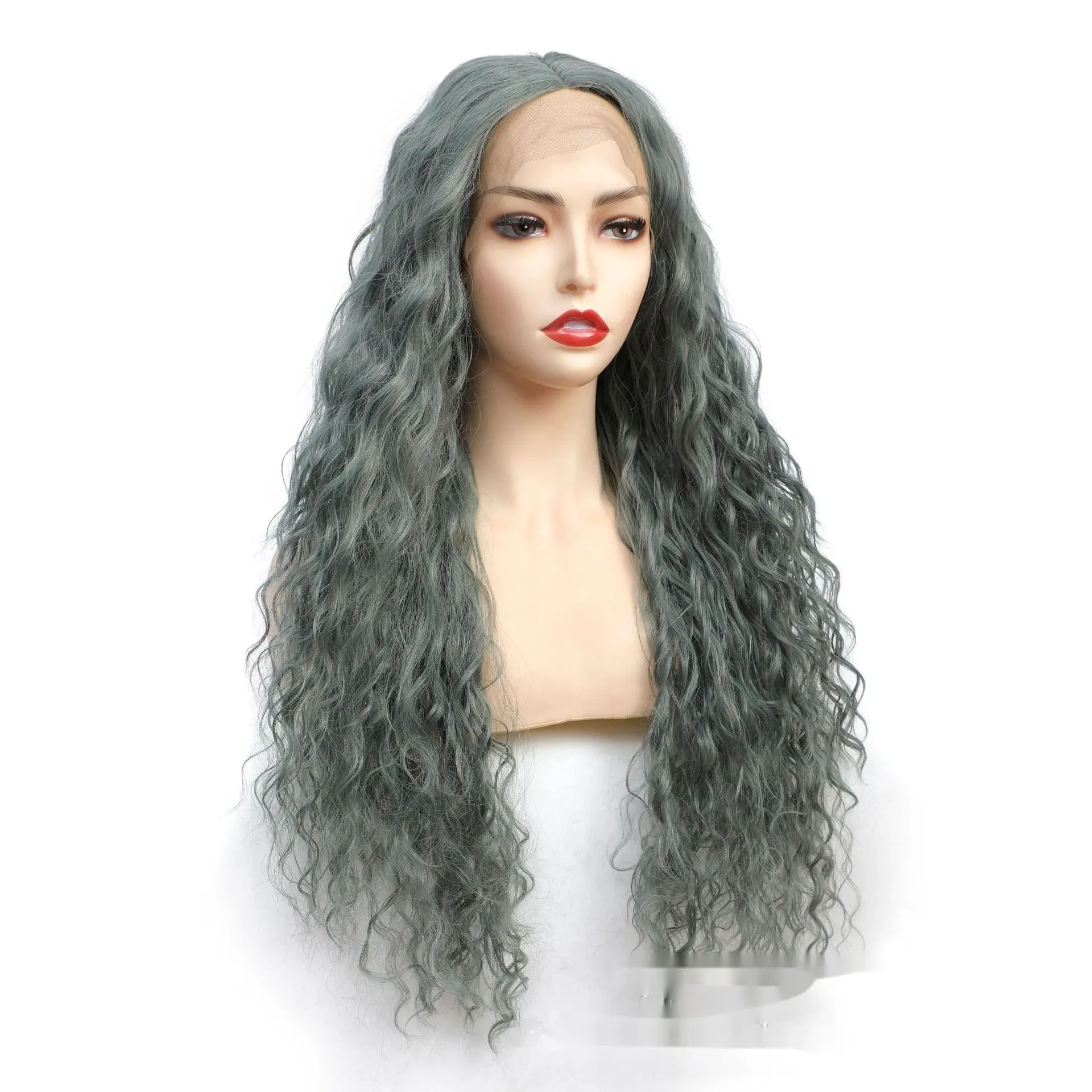 Chemical Fiber Long Curly Hair Hood