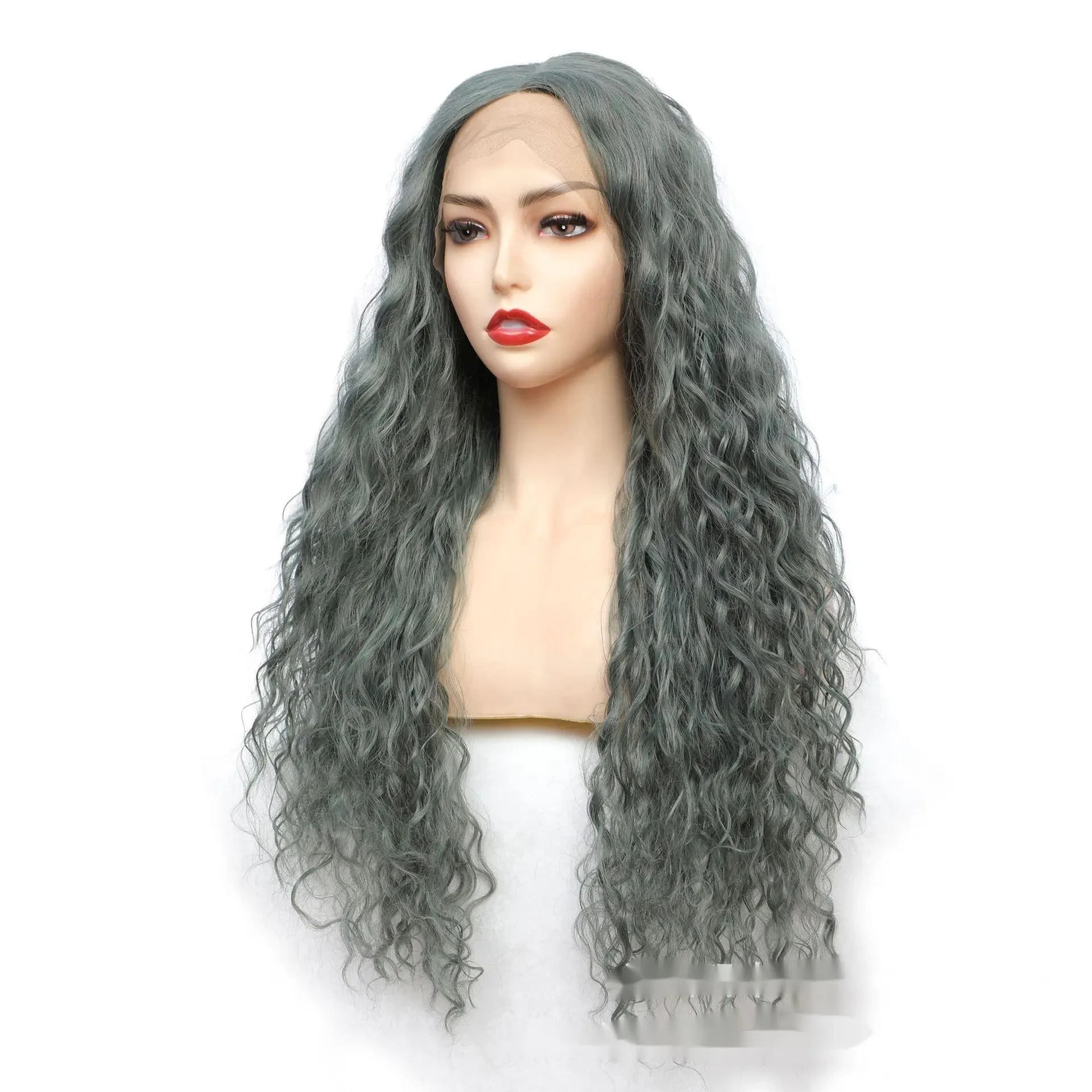 Chemical Fiber Long Curly Hair Hood
