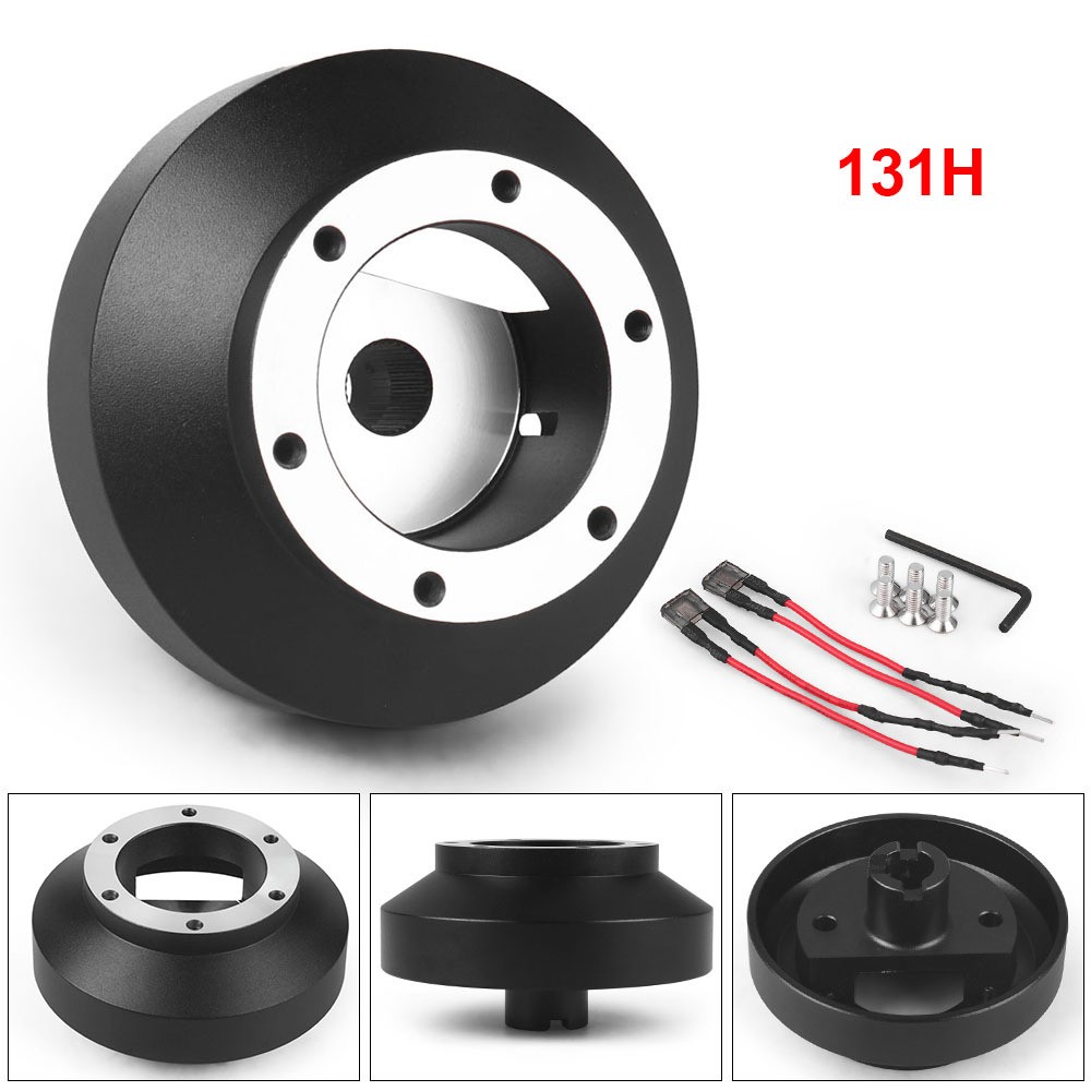 Car Steering Wheel Connector Black