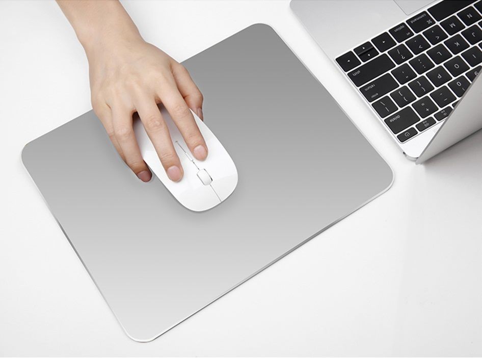 Mouse Pad, Aluminum Alloy Non-slip Mouse Pad