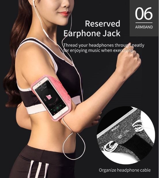 Sports Armband (Slim), ROCK brand, Sweat proof