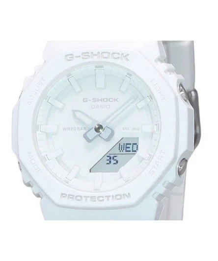 Casio G-Shock Analog Digital Resin Strap White Dial Quartz GMA-P2100-7A 200M Womens Watch