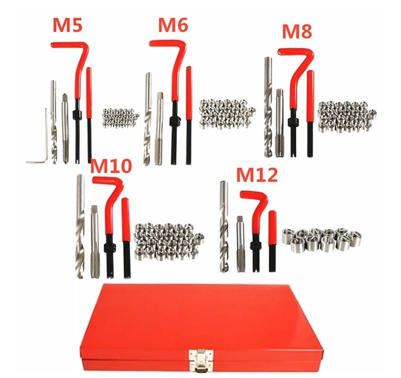 Thread Repair Kit HSS Drill Helicoil Repair Kit