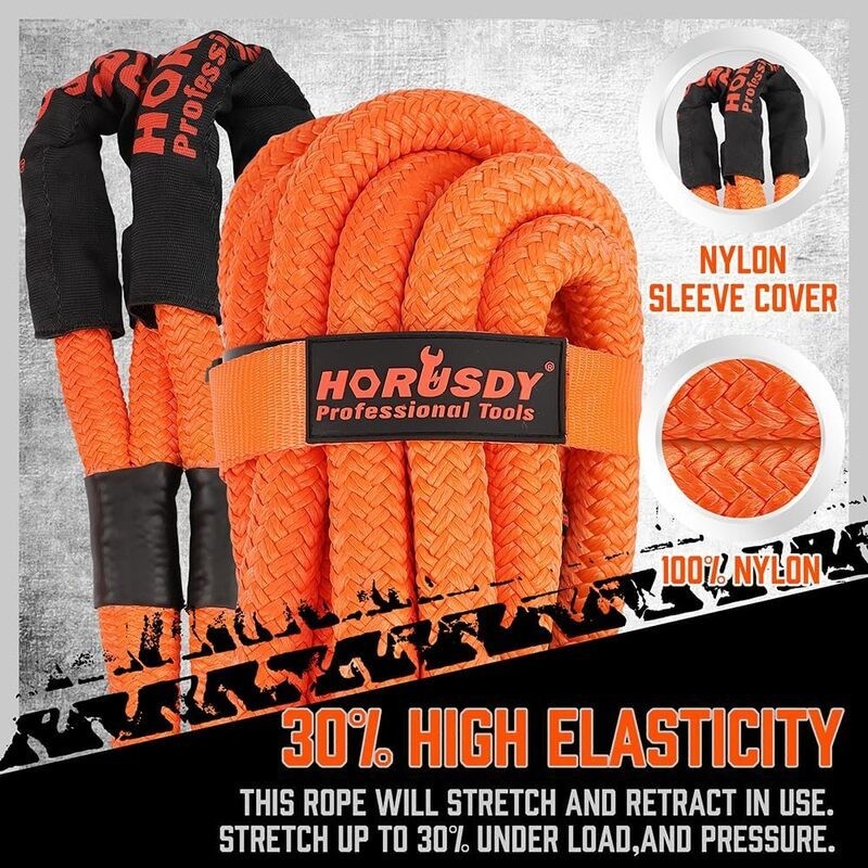 Kinetic Recovery Rope Tow Strap 20Ft