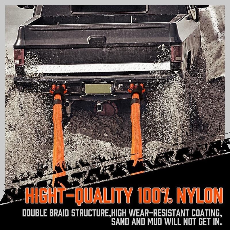 Kinetic Recovery Rope Tow Strap 20Ft