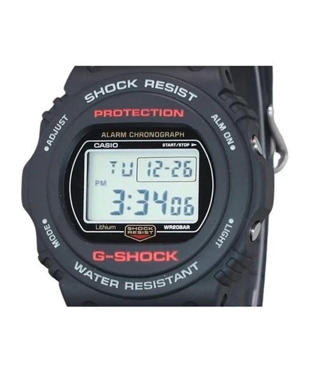 Casio G-Shock Digital Resin Strap Quartz DW-5750UE-1 200M Men's Watch