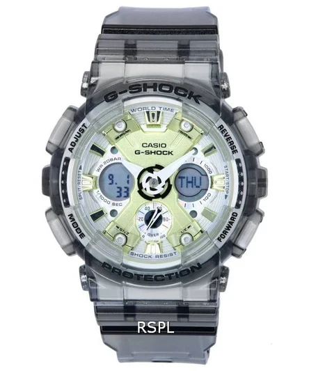 Casio G-Shock GMA Analog Digital Quartz GMA-S120GS-8A GMAS120GS-8 200M Women's Watch